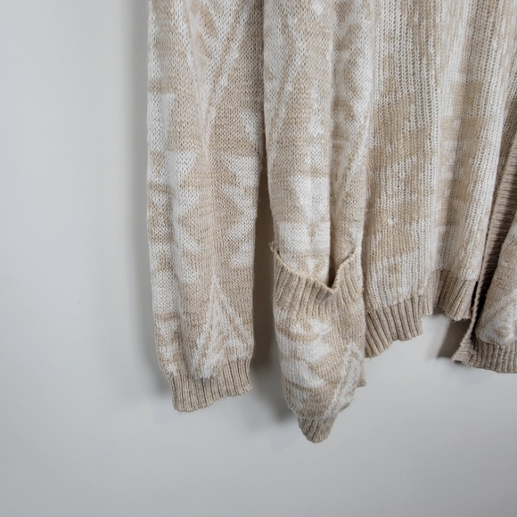 GARAGE | Cream Color Open Front Cardigan - Picture 2 of 6